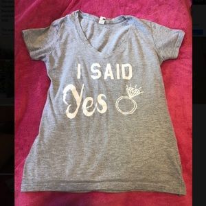 Engaged t-shirt 💍